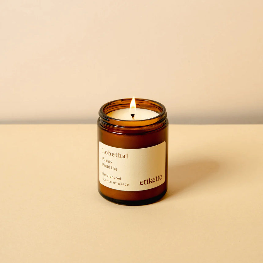 Etikette || Figgy Pudding Candle