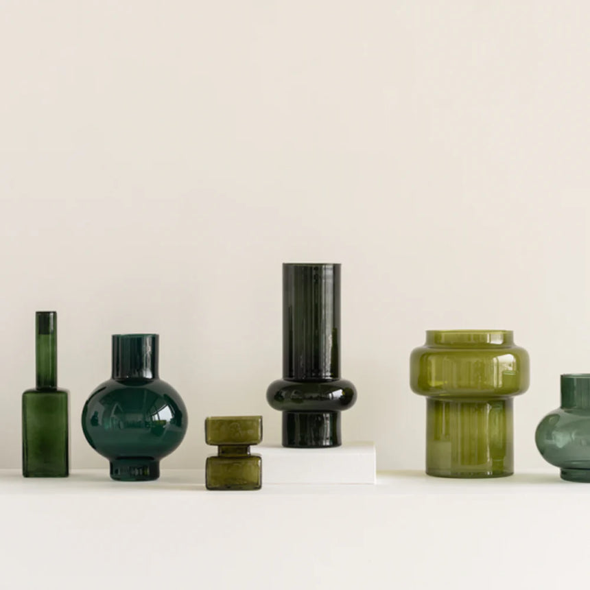 Urban Nature Culture | Tummy D Riffle Green Vase