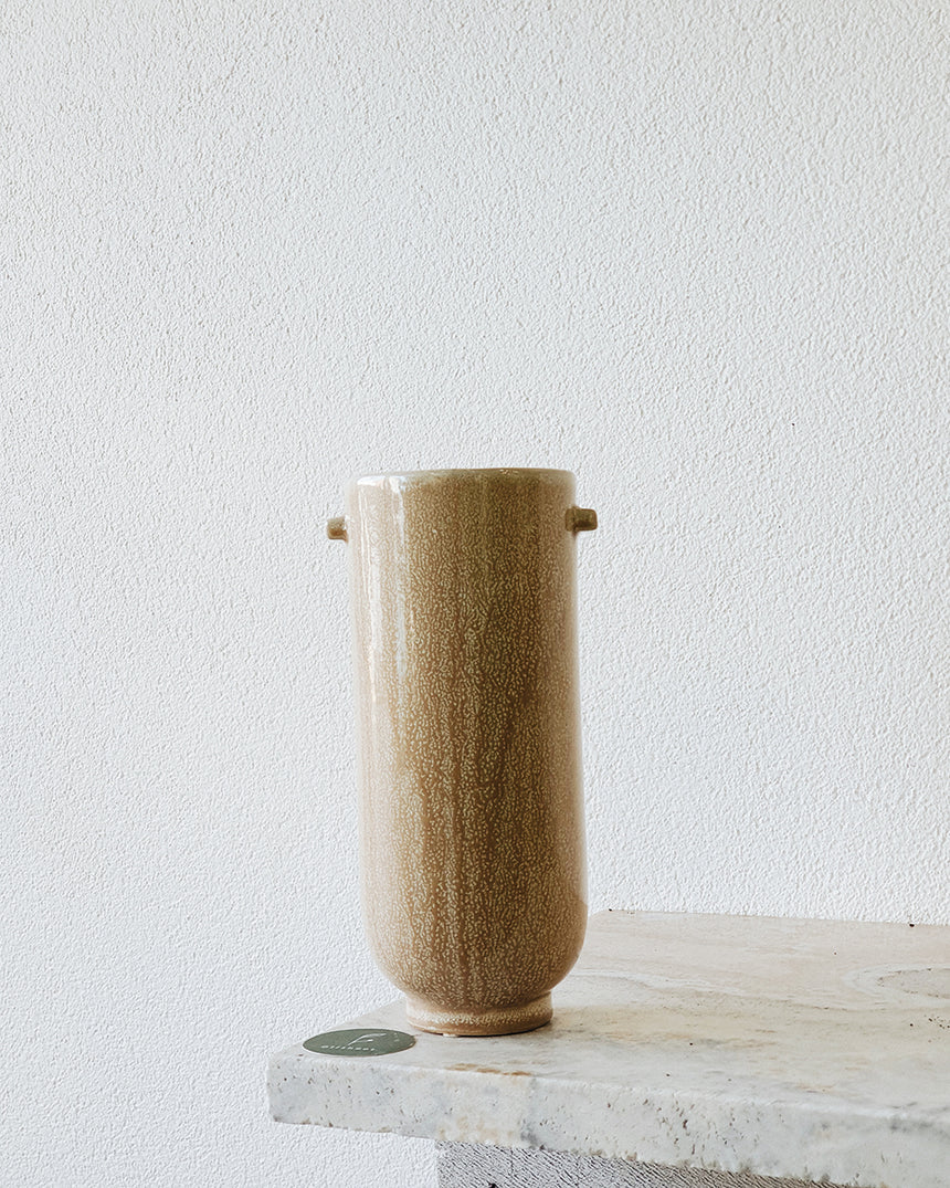 Bloomingville | Olive Tall Beige Vase