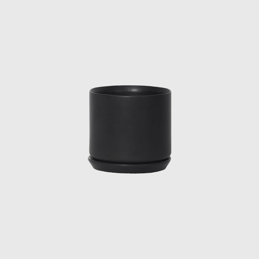 Oslo Planter Small Black